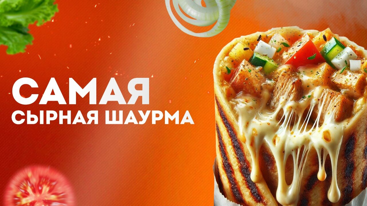 Самая сырная шаурма